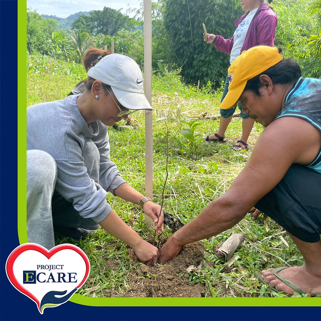 ECLARO Project E-Care Tree Planting Duo Planting